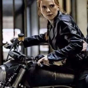 Scarlett-Johansson-Black-Widow-Biker-Leather-Jacket