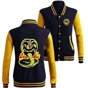 Moletom Cobra Kai Karate Kid Varsity Jacket