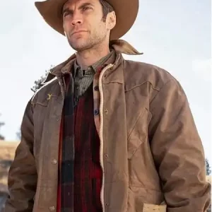 Yellowstone Jamie Dutton Leather Jacket
