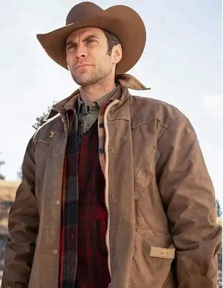 Yellowstone Jamie Dutton Leather Jacket