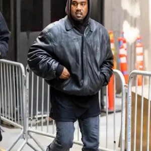 Kanye-West-Taxi-Blouson-Black-Jacket