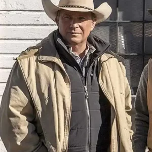 Yellowstone John Dutton Western Cotton Jacket