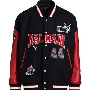 Balmain X Puma Varsity Jacket