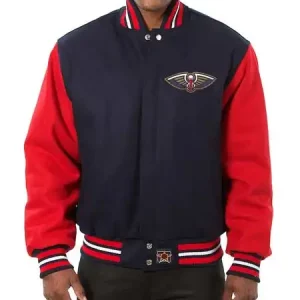 New Orleans Pelicans Jh Design Domestic Two-tone Wool Jacket