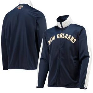 Men's G-iii Sports By Carl Banks New Orleans Pelicans Zone Blitz Tricot Track Jacket