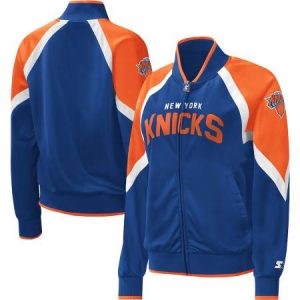 New York Knicks Starter Blue Slam Dunk Raglan Jacket