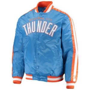 Oklahoma City Thunder Starter The Offensive Varsity Jacket