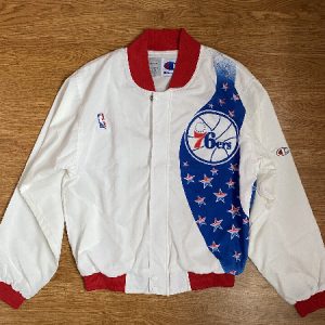90’s Philadelphia 76ers Sixers Champion NBA Jacket