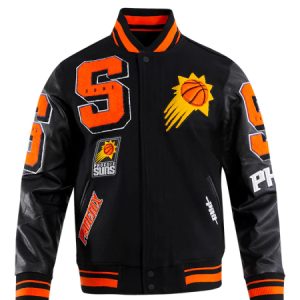 Phoenix Suns Mash Up Logo Varsity Jacket