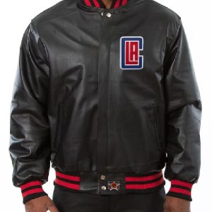 LA Clippers JH Design Domestic Color Leather Jacket