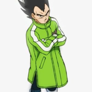 Goku Sab Vegeta Green Jacket