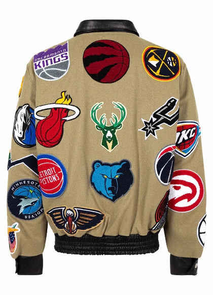 NBA X Jeff Hamilton Collage Jacket