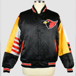 NFL Arizona Cardinals Football Satin Varsity Jacket