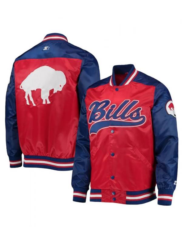 Buffalo Bills NFL The Tradition II Varsity Satin Jacket
