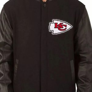 Kansas City Chiefs NFL Black Varsity Jacket