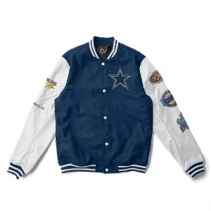 Dallas Cowboys 5x Champions NFL Letterman Varsity Jacket