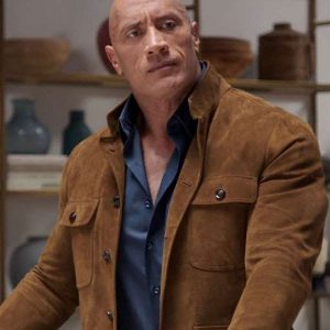 Young Rock Dwayne Johnson S02 Brown Leather Jacket