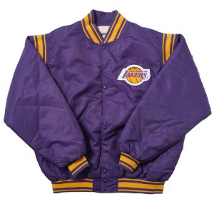 NBA Los Angeles Lakers 90’s Purple Satin Jacket